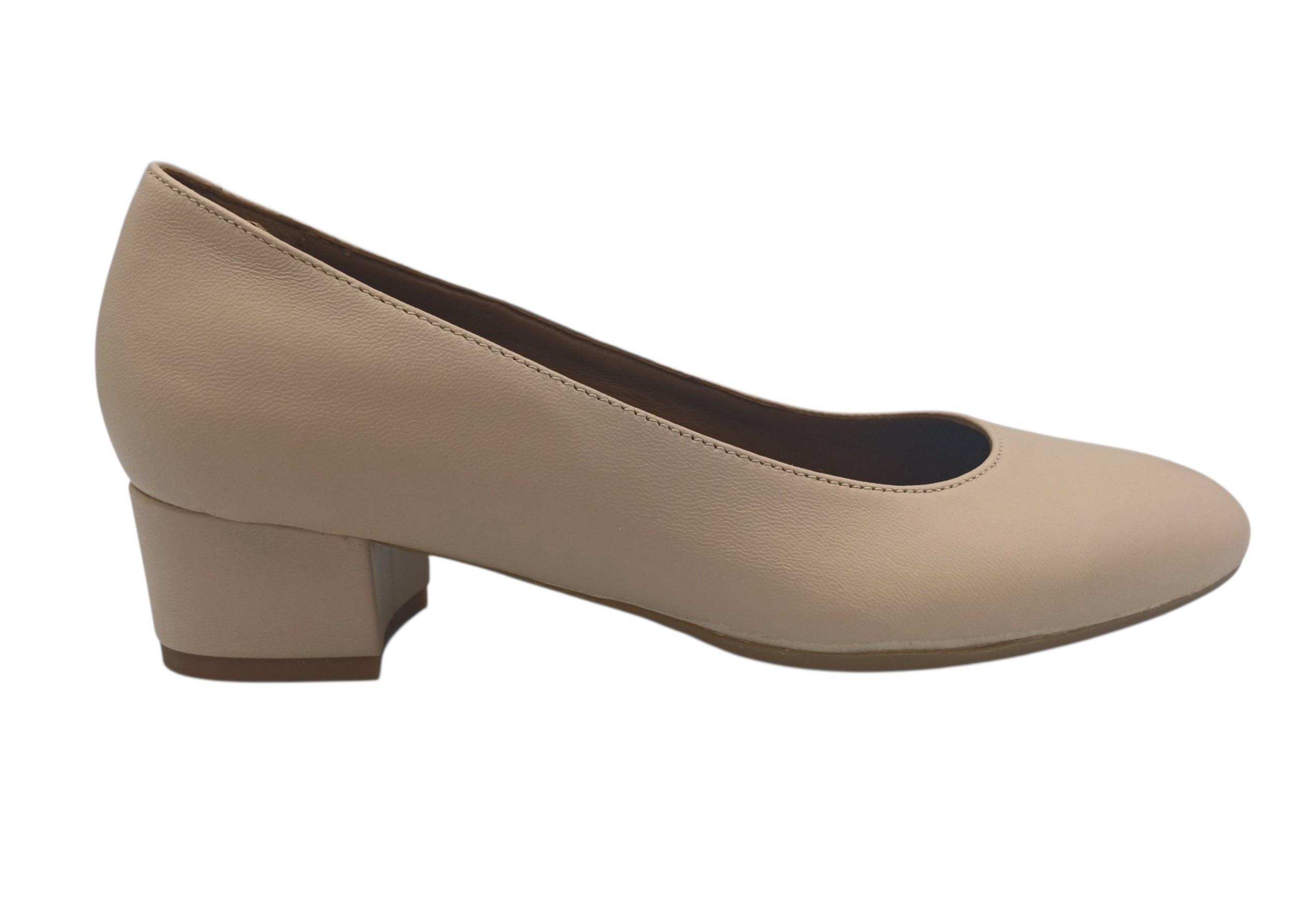 Pantofi damă din piele naturală