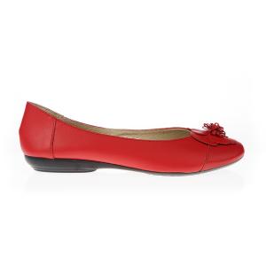 Balerini piele 04-1589-184 rosu