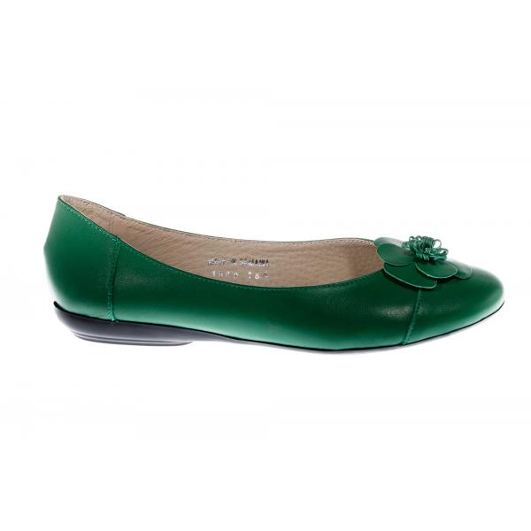 Balerini piele 04-1589-184 verde