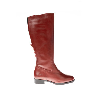 Cizme femei piele 4183-201 bordo