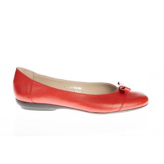 Balerini piele 1713-184 rosu bizon