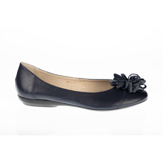Balerini piele 1699-184 bleumarin
