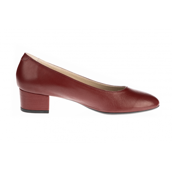 Pantofi femei piele 07-1685-3013 grena