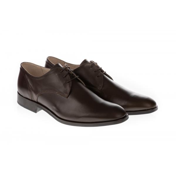 Pantofi bărbați piele 04-5077-219 maro - imagine 3