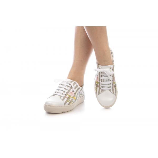 Pantofi femei sport piele 04-1717-226 imprimeu 3 - imagine 5