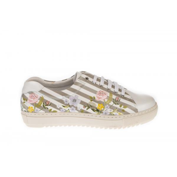 Pantofi femei sport piele 04-1717-226 imprimeu 3