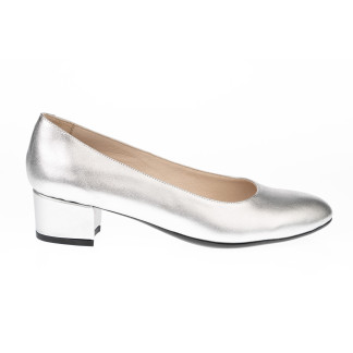 Pantofi femei piele 1685-3013 argintiu