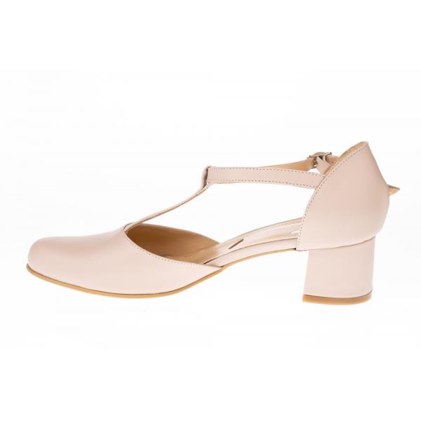 Pantofi femei piele 07-1725-333 nud - imagine 2