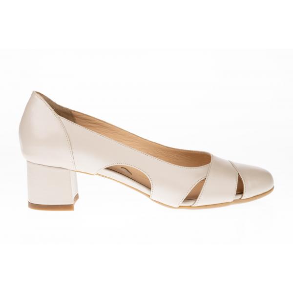 Pantofi femei piele 07-1690-333 nud