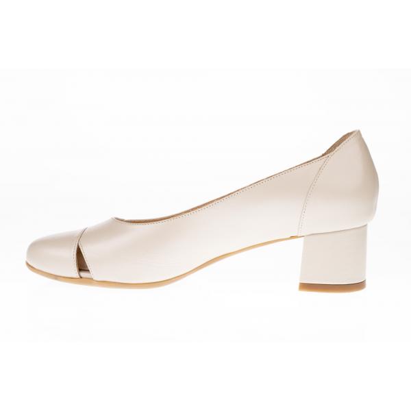 Pantofi femei piele 07-1690-333 nud - imagine 2