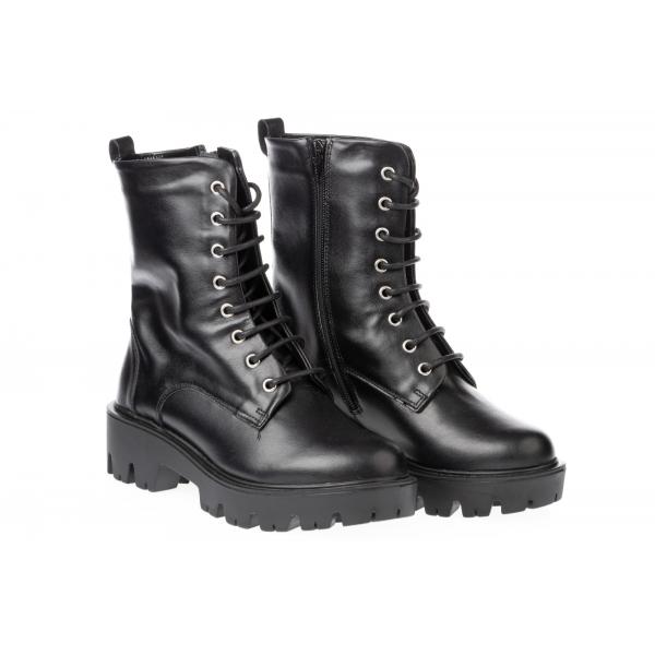 Ghete femei piele 04-3191-256 negru - imagine 3