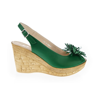 Sandale femei piele 2389-270 verde