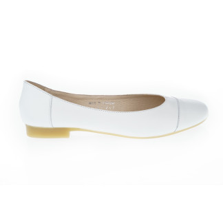 Balerini piele 1731-257 alb