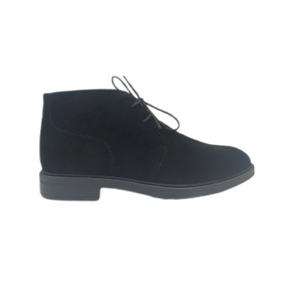 Ghete bărbați piele 6129-254 negru piele întoarsă