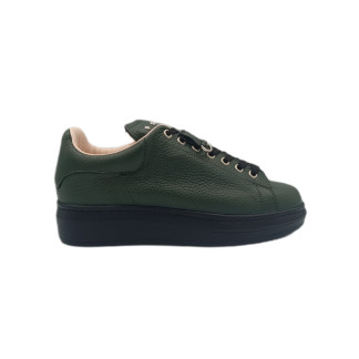 Pantofi femei piele 1792-262 verde bizon
